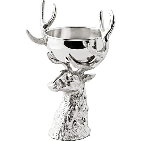 Bol décoratif Richard H 33 cm aluminium nickelé (1/5)