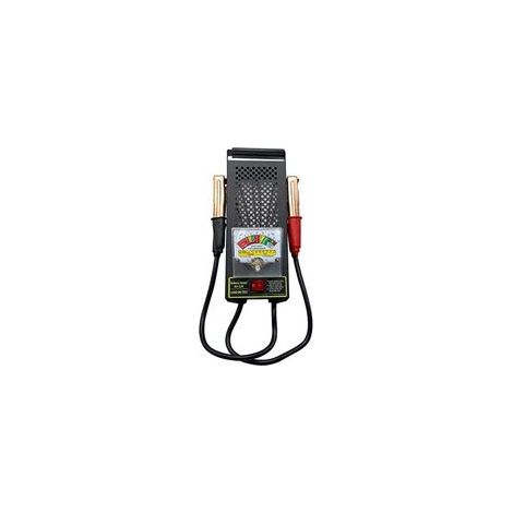 Testeur de charge batterie, testeur batterie voiture 6V 12V avec voltmètre et pinces crocodiles - (1/5)