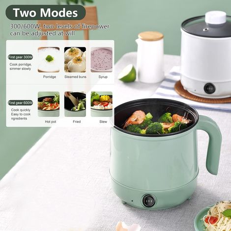Mini casserole électrique multifonction 1L 1 L pâtes (1/4)