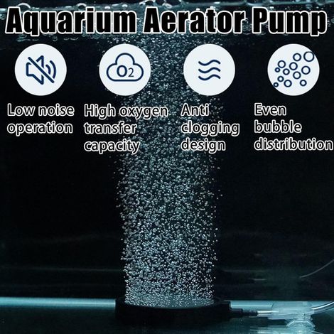 Disque Bulleur Aquarium - Diffuseur d'Air Circulaire pour Pompe à Oxygène Bassin et Aquarium (1/5)