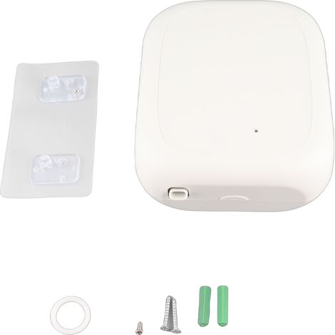 Diffuseur d'huiles essentielles à piles pour la maison, mini ventilateur, diffuseur de parfum intelligent, blanc (1/5)