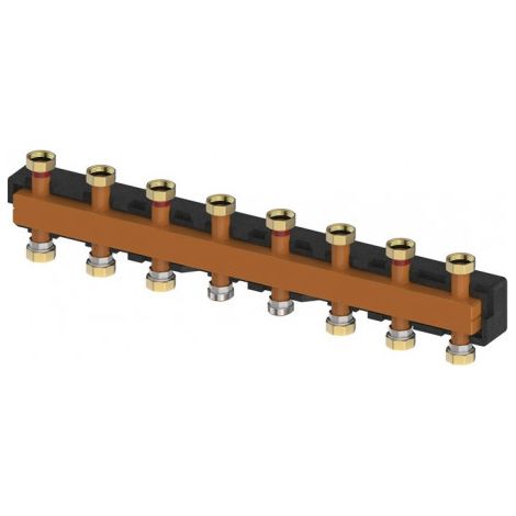 Barre de distribution b 70 kW pour jusqu'à 7 circuits de chauffage standard