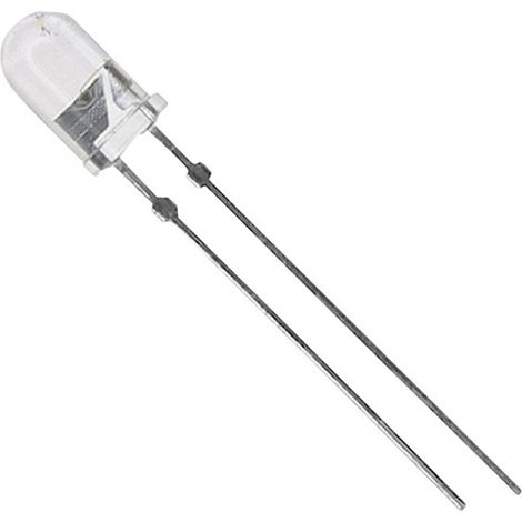 Vishay TLHK5100 LED bedrahtet  Rot Rund 5 mm 1.4 cd 18 ° 30 mA 2 V