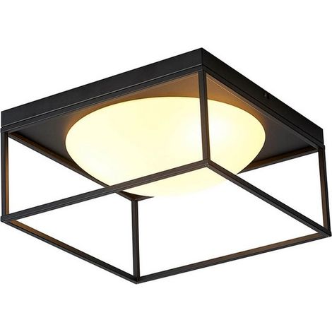 Plafonnier design, Plafonnier Desigual 3L par Mantra Noir en Metal, MANTRA (1/5)
