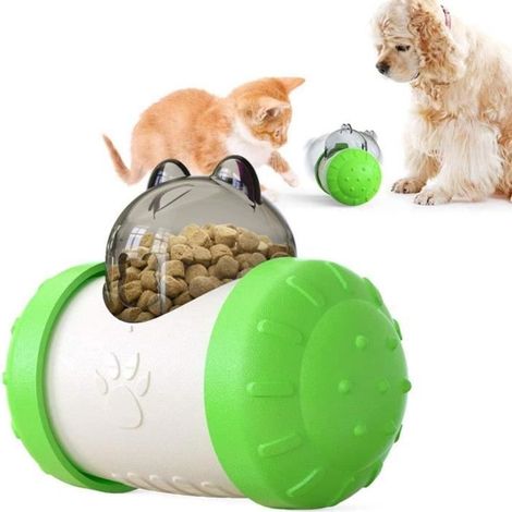 Jouet pour Chien,Balle à Friandises pour Chien,Chiot Jouets Éducatifs,Amusant Puzzle Balle Alimentaire,pour Gros Petit Moyens (1/4)