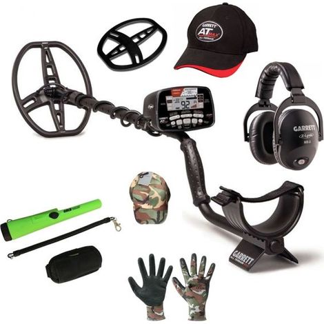 Garrett metal detector AT MAX + Cuffie wireless (Hunter pack) 1142160