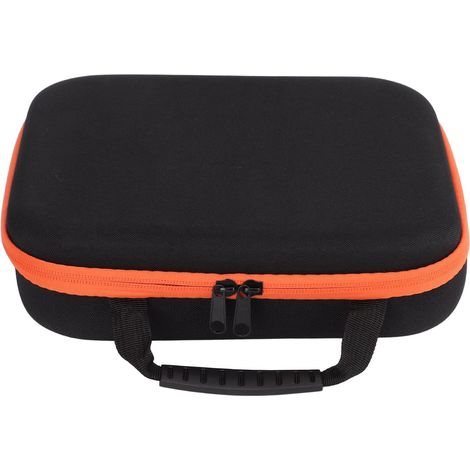 Stabiler Werkzeugkoffer, 22 x 27 x 7 cm, Werkzeugtasche aus EVA-Material, Aufbewahrungskoffer für elektrische Bohrmaschinen, nur Koffer (kurz) (1/5)