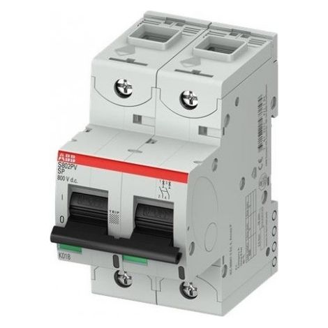 Disjoncteur Photovoltaique S802PV-SP63 - 5 KA 2CCF019605R0001 ABB G147135 (1/2)