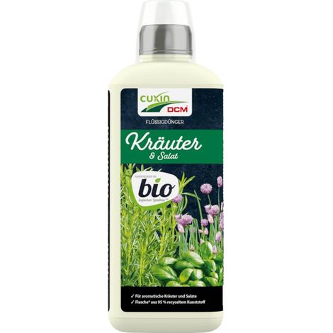 Engrais liquide Cuxin pour herbes aromatiques et salades, 800 ml – Engrais de jardin, engrais pour plates-bandes