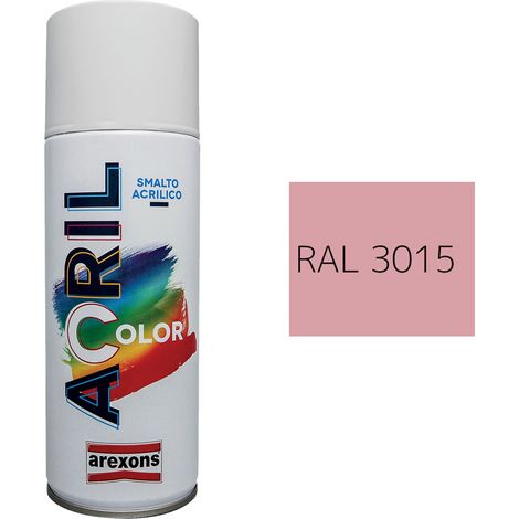 SMALTO SPRAY ACRILICO RAL 3015 - rosa chiaro - AREXONS