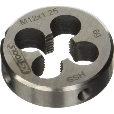 KS Tools 332.1012 Filiera in HSS MF, M12X1.25