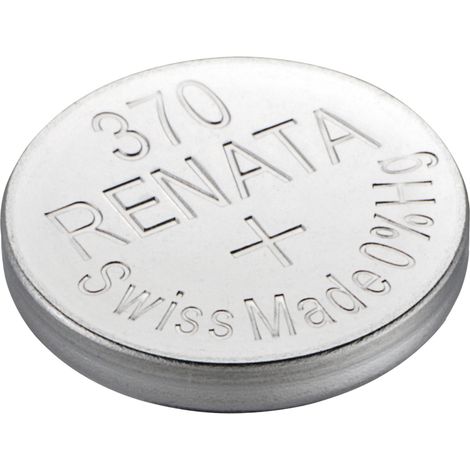 BATTERIA a BOTTONE all'ossido d'argento 370 RENATA