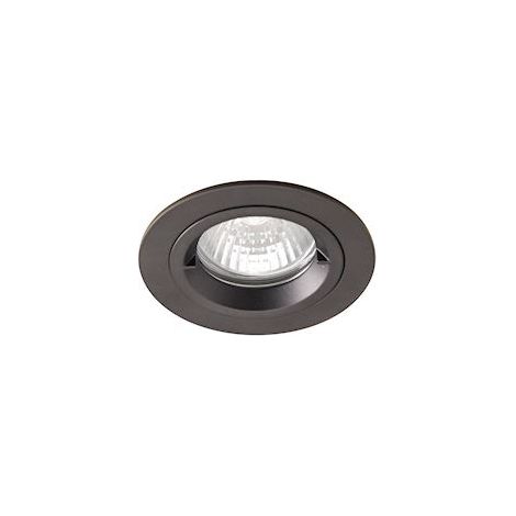 spot encastré - rond - europole be best - culot gu10 - fixe - ip65 - noir - europole 236515