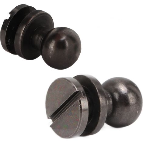 20 jeux de rivets en laiton et de vis à tête ronde antirouille pour accessoires faits main, adaptés aux sacs à main/chaussures (10x8mm) (1/5)