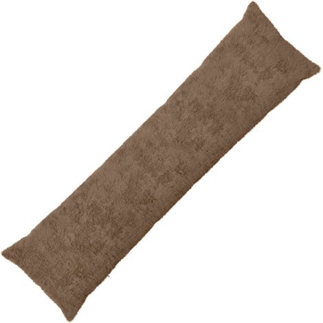 Cushion Cover HEERLEN Light Brown 40 x 145 cm Faux Rabbit Fur vidaXL (1/5)