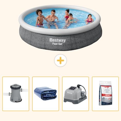 Bestway Bestway Fast Set Ronde - 366x76 cm - 5-pièces S329 (1/5)