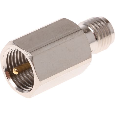 Connecteur RF RS PRO FME Mâle vers SMA Femelle, Droit, , 50O, 900MHz ( Prix pour 1 )