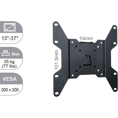 Vivolink VLMW1337 TV-Halterung für 94 cm (37") Fernseher, Schwarz