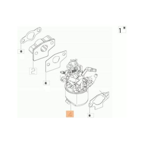 ORIGINALVERGASER EMAK L66151828A