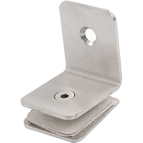 Poignée en verre de 12 mm avec clip en verre et verre à 90 degrés (d24568adcc41fb401e229fd2ca103e8d)