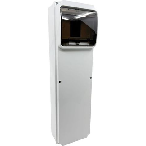 Coffret pour prise industrielle étanche IP54 IK10 - 1 rangée de 6 modules - 460x130x105mm (1/5)