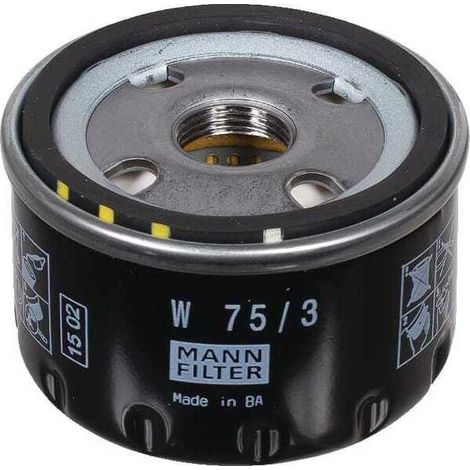 Filtro olio motore 62 mm Mann Filter 1052175136 (1/2)