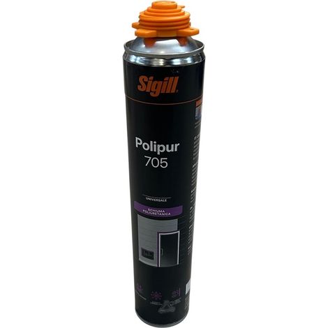 Schiuma poliuretanica universale matic (uso con pistola) polipur 705 750 ml