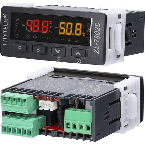 Incubateur automatique ZL-7802D avec contrôleur multifonctionnel de température et d'humidité, hygrostat numérique, thermostat de retournement des œufs et contrôle PID. (1/5)