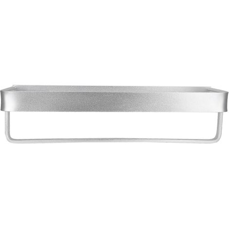Wandregal aus Aluminium fürs Badezimmer, einzigartige Duschablage, Aufbewahrung für Shampoo, stabile Wandmontage. (1/5)