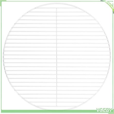 4010556 Grille de barbecue ronde 50 cm acier inoxydable 304 (1/5)