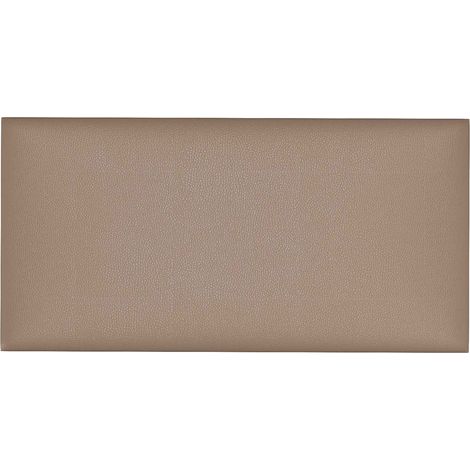 Tête de lit murale 12 pcs Cappuccino 60 x 30 cm tissu vidaXL