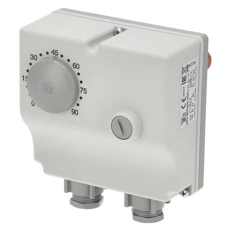 Thermostat d'immersion double avec limiteur de température (1/2)