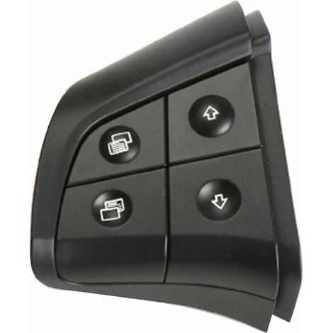 royaluxe - Remplacement des boutons de commande au volant pour Mercedes Benz W164 W245 W251 GL350 ML350 R280 B180 B200 B300 ML GL Br Class Noir Gauche 4 boutons (1/5)