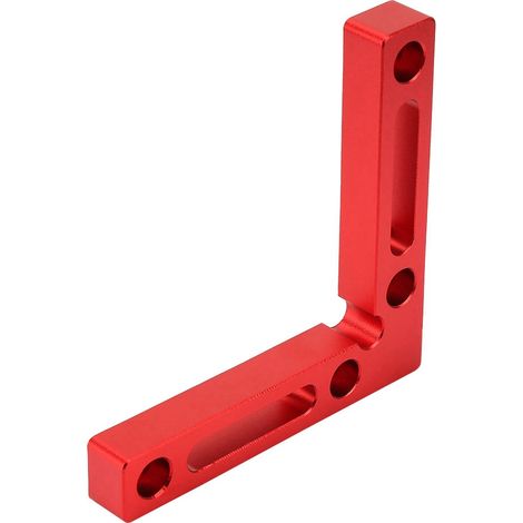 90-Grad-Positionierklemme aus Aluminiumlegierung, rechtwinkliges Winkellineal für Holzbearbeitung (1/5)
