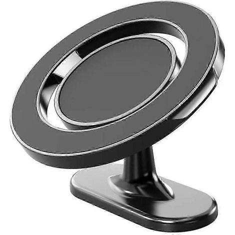 Support de téléphone de voiture rotatif à 360° avec pince pour grille d'aération, support de navigation télescopique pour grille d'aération B QAQ (1/5)