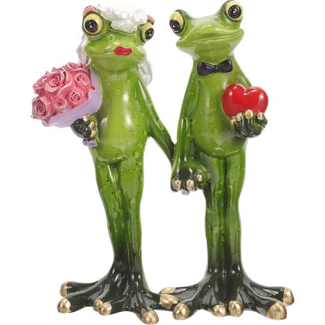 Frosch Gartendekoration aus Kunstharz Niedliche Frosch