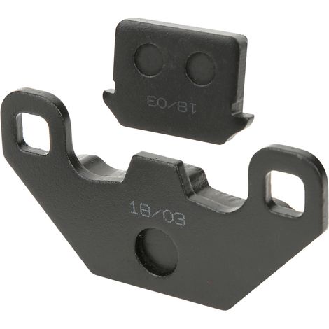 1 paire de plaquettes de frein à disque universelles en résine, accessoire de rechange pour scooter électrique, vélo et moto. (1/5)