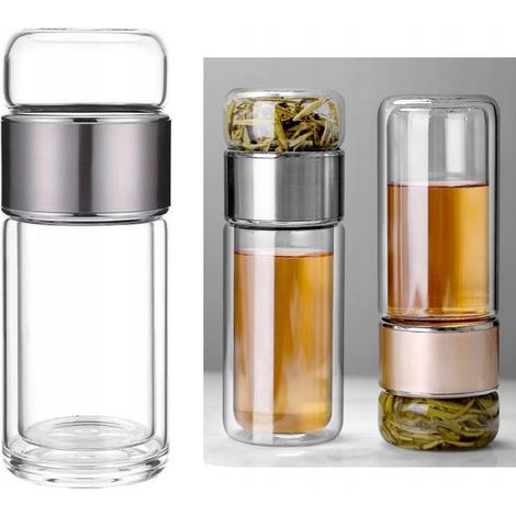 INFUSO PER TÈ TAZZA DA VIAGGIO TERMICA TURISTICA 280ML