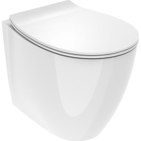 Jarrón de suelo de cerámica blanca brillante con una profundidad de 52 cm Ercos Kite BCKTELVASO Blanco brillante (1/3)