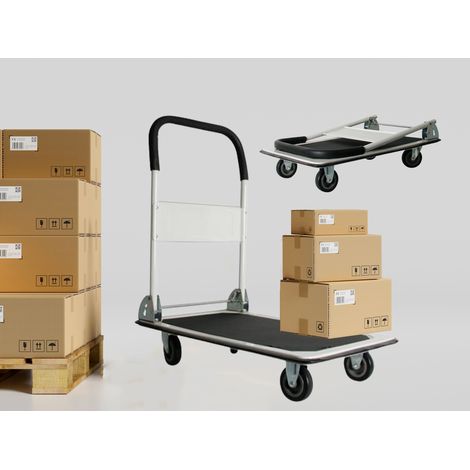 Plattformwagen klappbar - Platte B/T 48cm x 74cm - bis 150kg