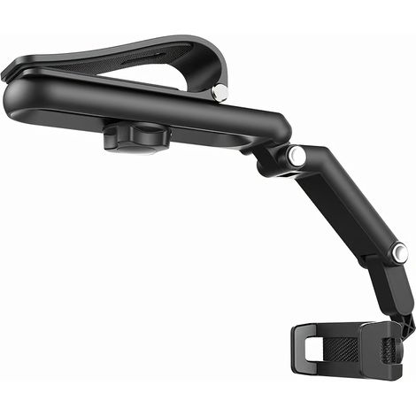 Fixez en toute sécurité n'importe quel appareil de 7 pouces grâce à ce support de pare-soleil rotatif à 1080° pour une conduite mains libres, en voiture, en camion ou lors d'un déplacement pour un mat (1/5)
