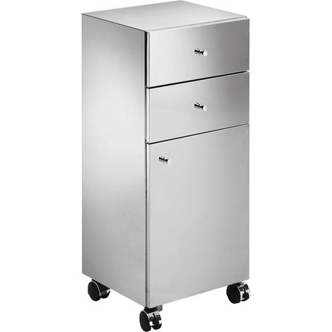 Lineabeta - Base 2 cassetti e 1 anta con ruote Runner in acciaio