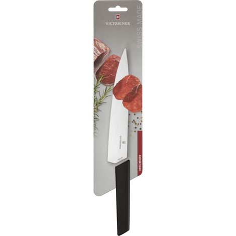 Victorinox Swiss Modern couteau à découper 22 cm argenté noir