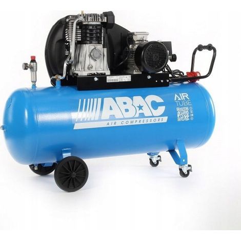 Compresseur ABAC Pro EXP A49B/200 5,5HP 400V Haute puissance et performance 200L et 5,5HP pour usage industriel Modèle A49B/200, 400V (1/4)