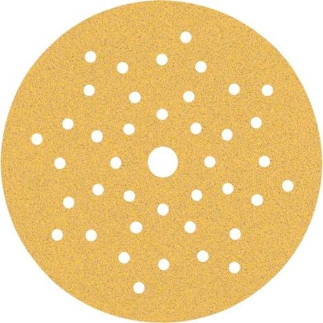 Carta abrasiva MULTI-fori EXPERT C470 per levigatrici orbitale, 125 mm, K 80, confezione da 50 pezzi (1/5)