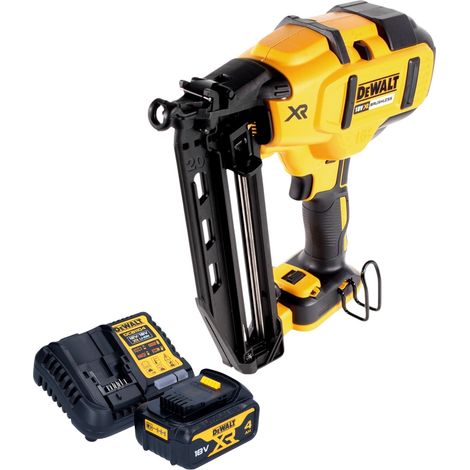 Clavadora a batería DeWalt DCN 660 M1 18V 32 - 63 mm sin escobillas + 1x batería recargable 4,0 Ah + cargador (1/5)