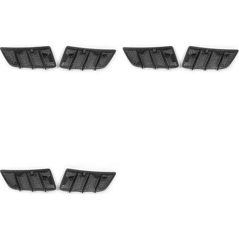 3 pares de rejillas de ventilación para el capó del Mercedes-Benz ML GL-Class W164 2007-2012 ML320 350 ML63AMG GL350 (rejilla de ventilación del radiador) (1/5)