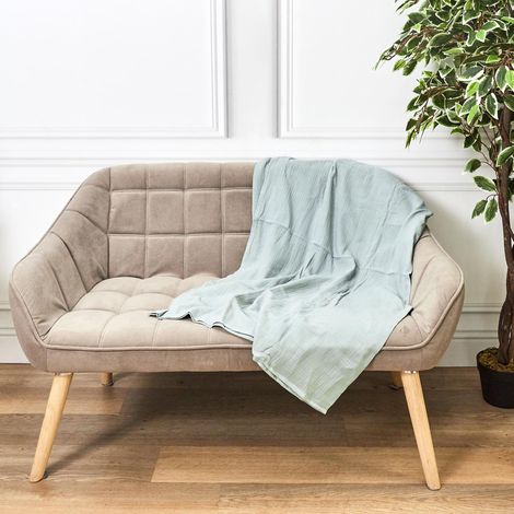 Plaid en gaze de coton collection ECLOSION (1/5)