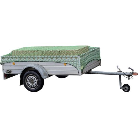 HP Autozubehör 25162 Anhängernetz (L x B) 3 m x 2 m Mit Gummispannband (1/3)
