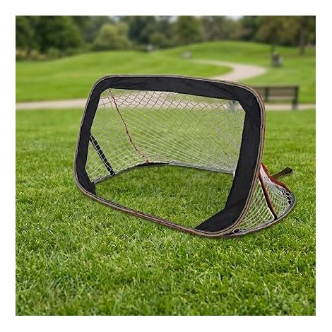 Football Goal, 80/120/175 cm - 2 in 1 or 1 piece. Foldable and portable football goal, children's outdoor goal, easy to assemble, pop-up football goal for outdoor/indoor (size and (1/5)